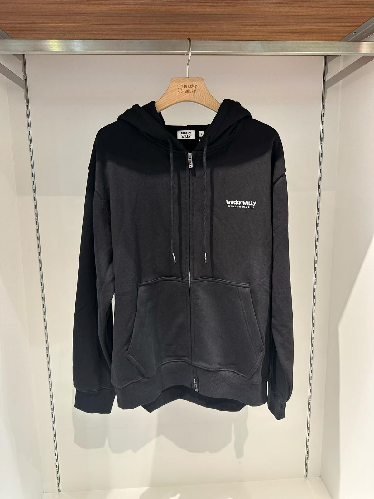 Wacky Willy 寬鬆拉鍊外套衛衣（K11 BR765）