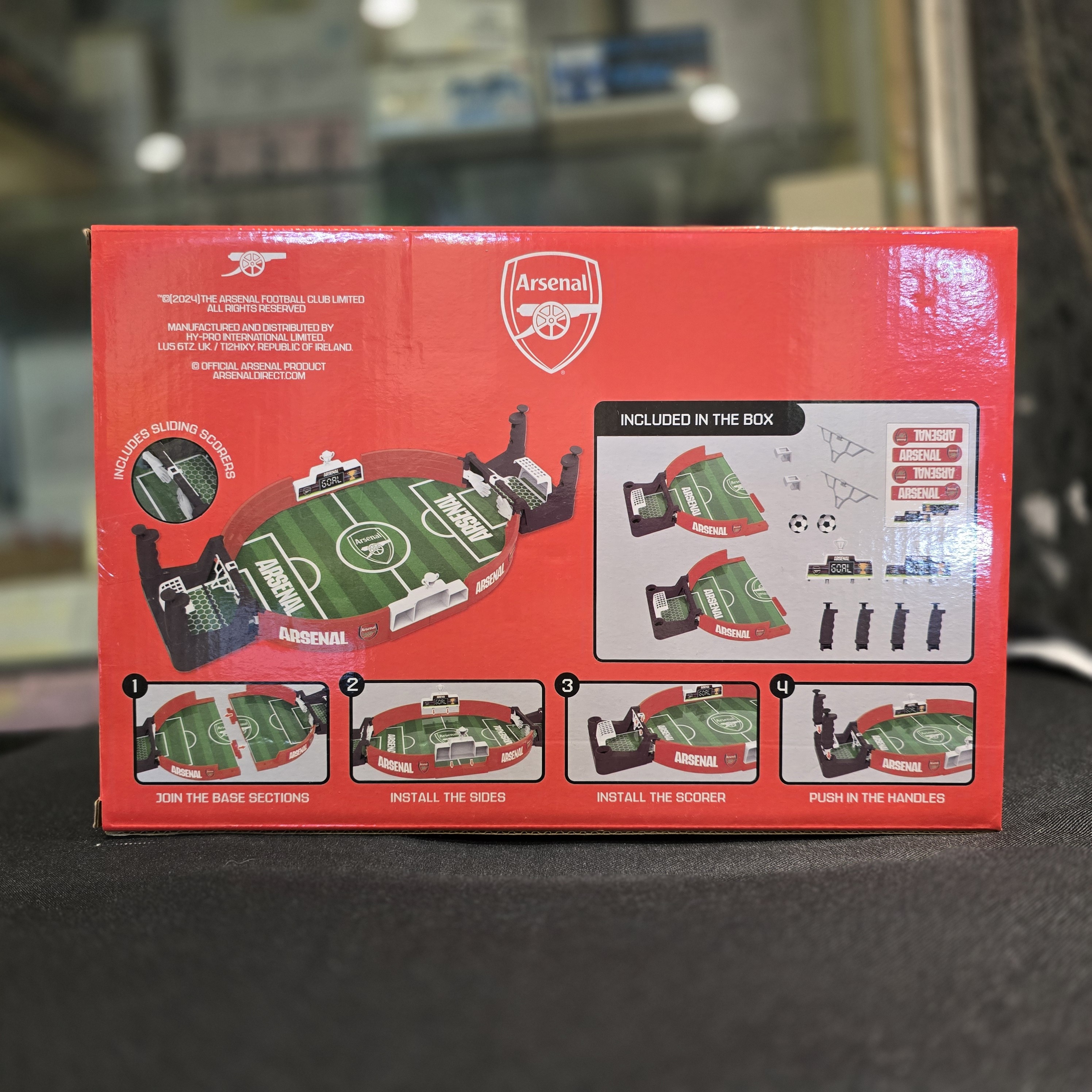 阿仙奴迷你足球遊戲套裝