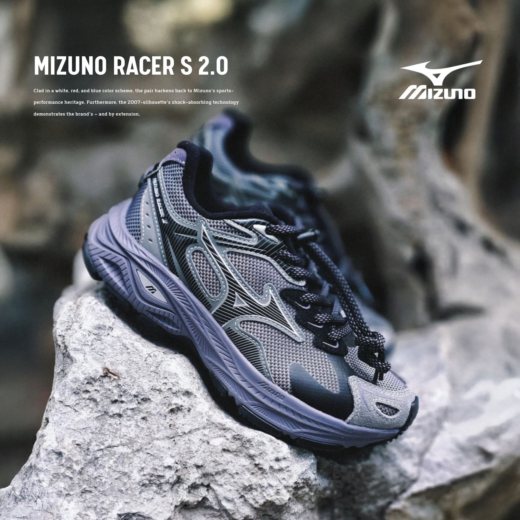 NICEDAY 代購 Mizuno Racer S 2.0 紫色 灰紫 灰 深紫 D1GH243503
