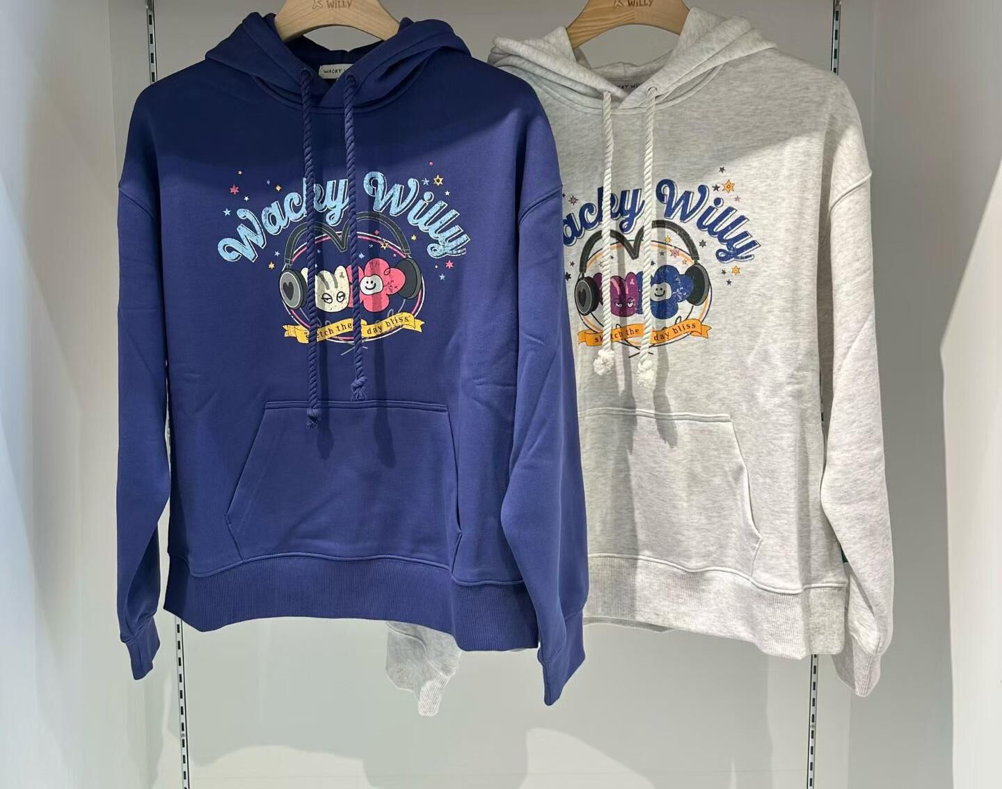 Wacky Willy 趣味塗鴉圖案衛衣（K11 BR768）