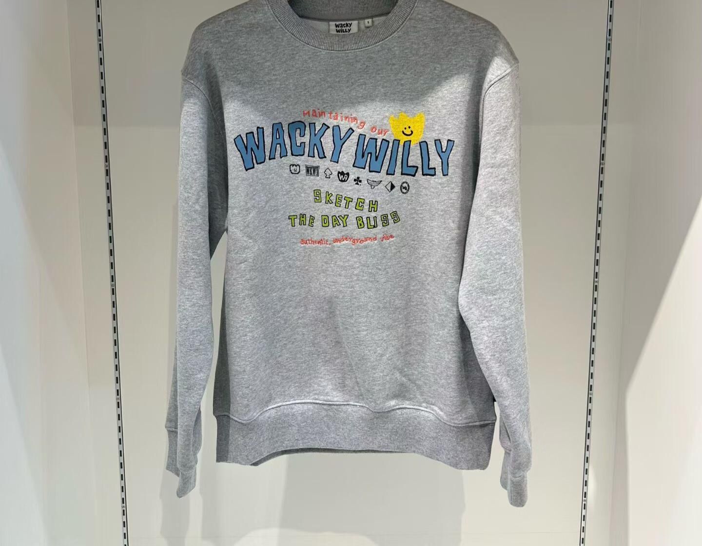 Wacky Willy 休閒通勤百搭衛衣（K11 BR769）