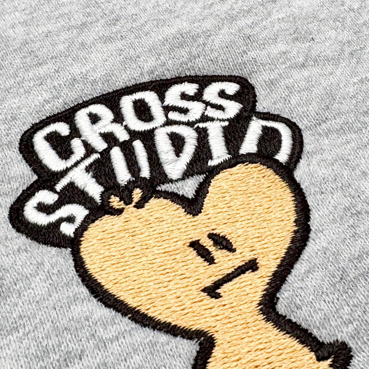 CROSS STUDIO刺繡跳色愛心帽T 81114