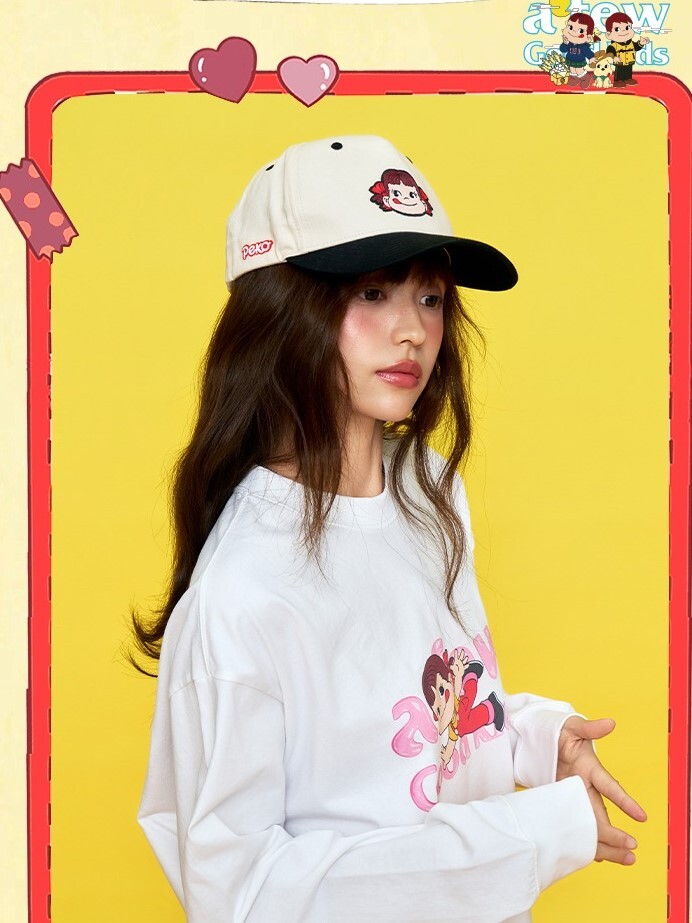 AFGK x 不二家 人物刺繡 棒球帽 帽子 A FEW GOOD KIDS