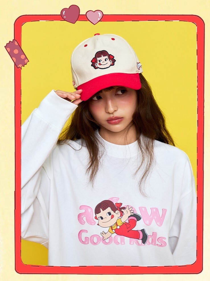 AFGK x 不二家 人物刺繡 棒球帽 帽子 A FEW GOOD KIDS