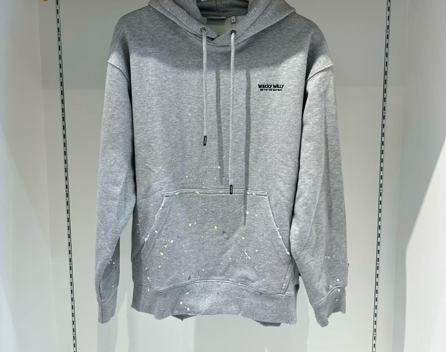 Wacky Willy 顏料噴濺印花衛衣（K11 BR773）