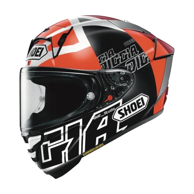 SHOEI X-FIFTEEN - DIGGIA2 TC-1 選手彩繪 頂級帽款