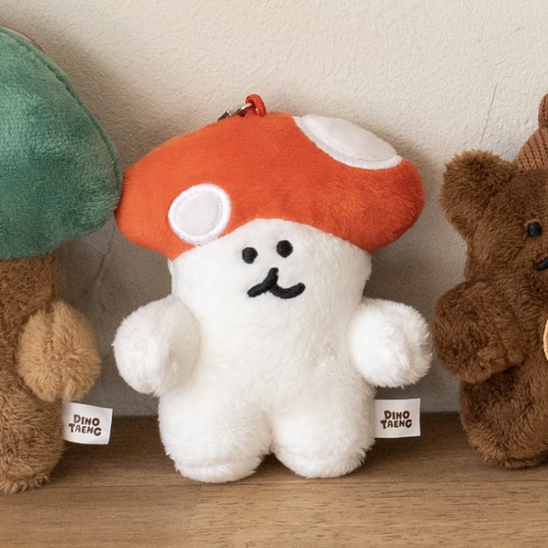 韓國 DINOTAENG QUOKKA BOBO 蘑菇BOBO小吊飾