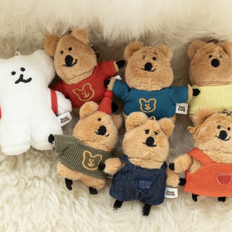 韓國 DINOTAENG 校園系列 QUOKKA BOBO 好朋友吊飾