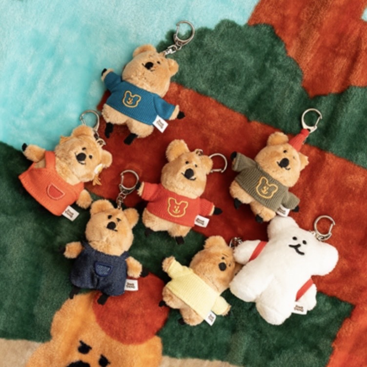 韓國 DINOTAENG 校園系列 QUOKKA BOBO 好朋友吊飾