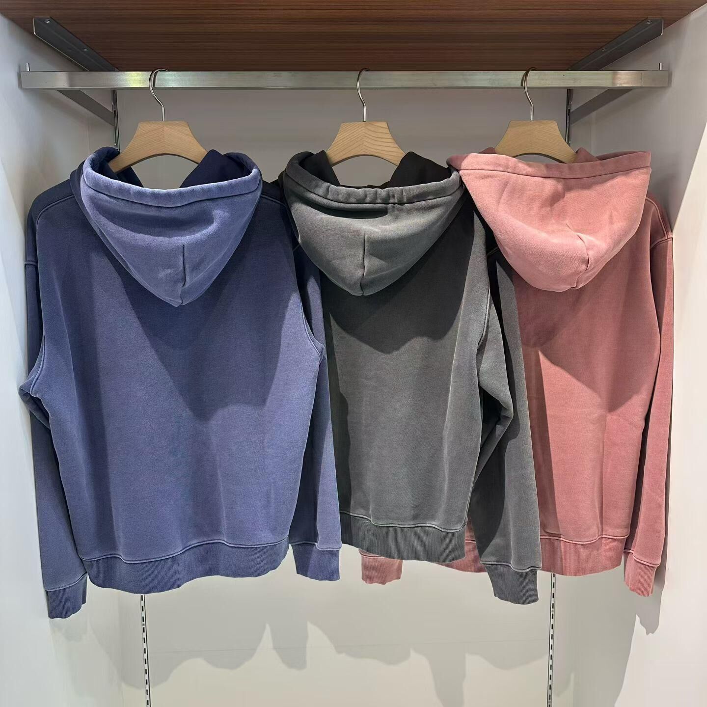 Wacky Willy 小標純色百搭拉鍊外套衛衣（K11 BR775）