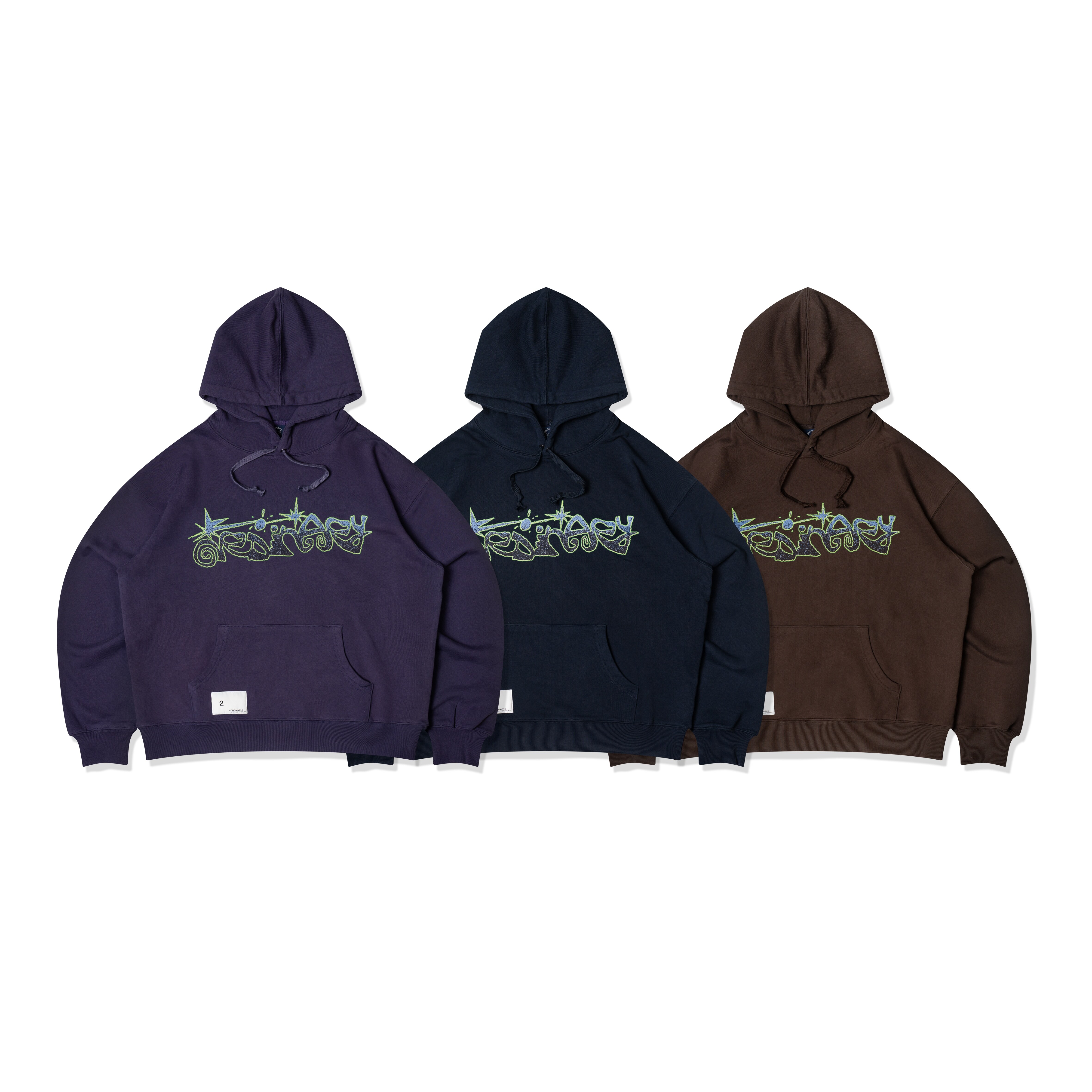 【車庫服飾】ORDINARY ASTRAL FLOW HOODIE / 星體塗鴉LOGO帽T