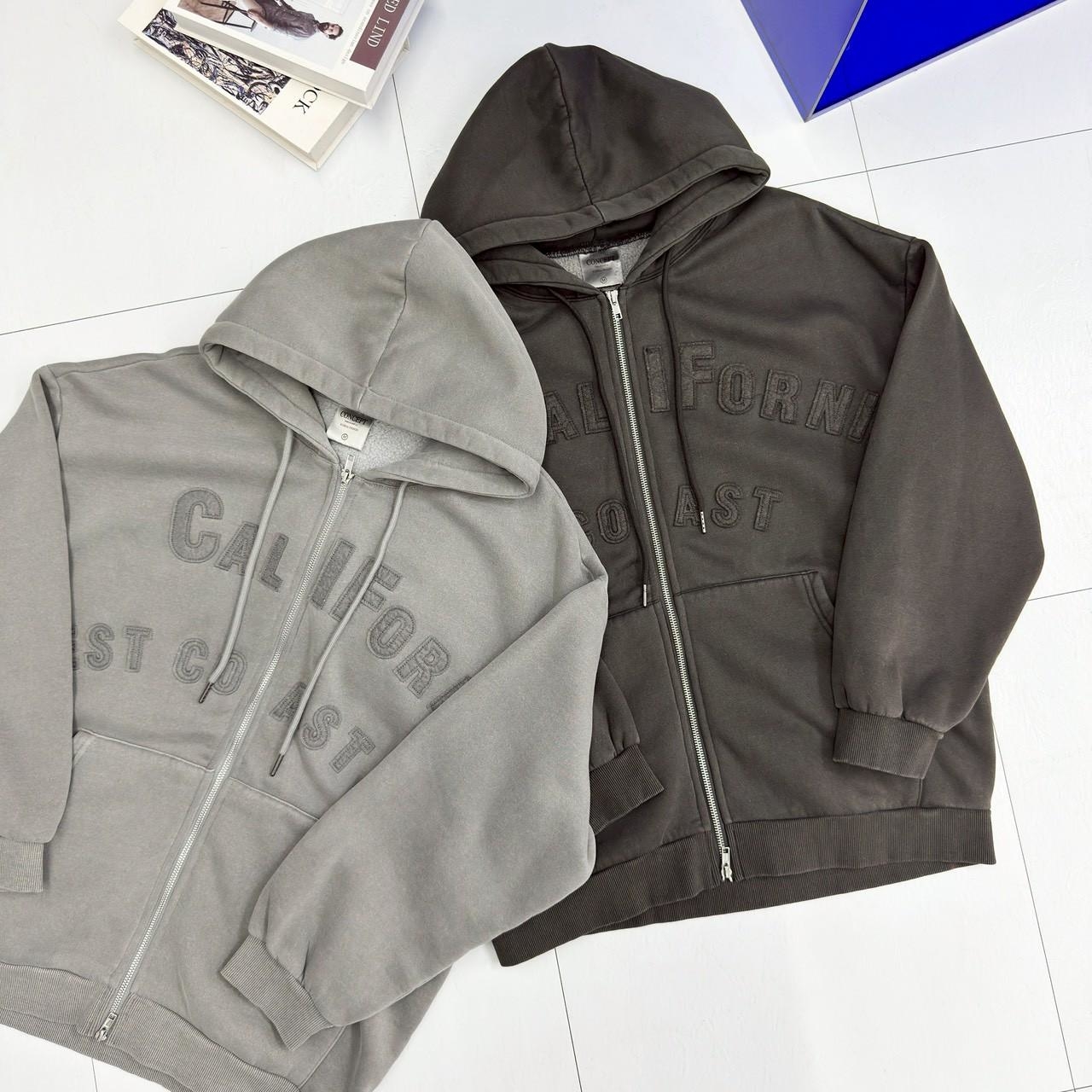 CALIFORNIA 貼布雙鍊連帽外套 81069