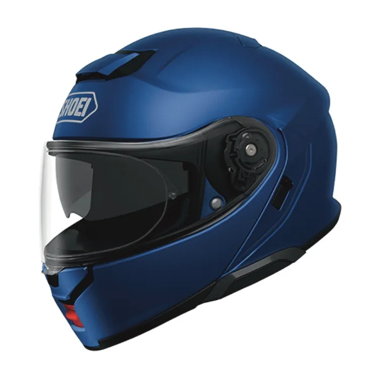 SHOEI NEOTEC 3 MATTE BLUE 消光 素色 可掀式帽款 可樂帽