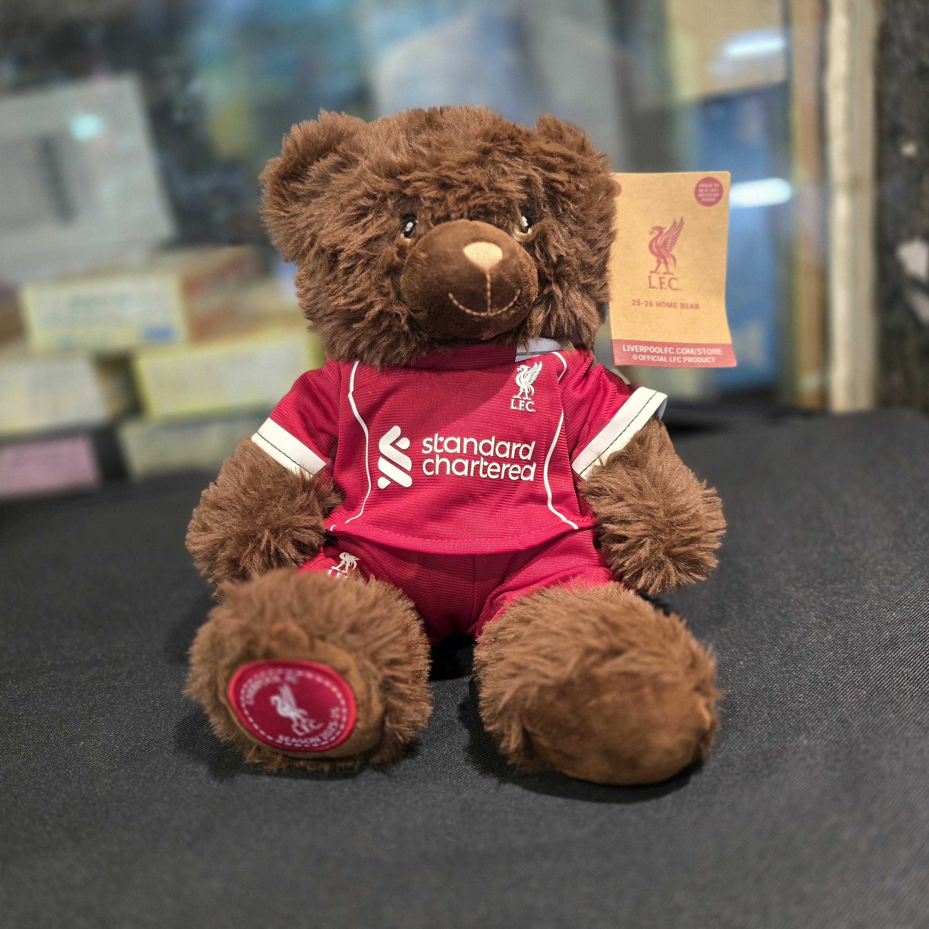 利物浦25/26主場球衣熊公仔