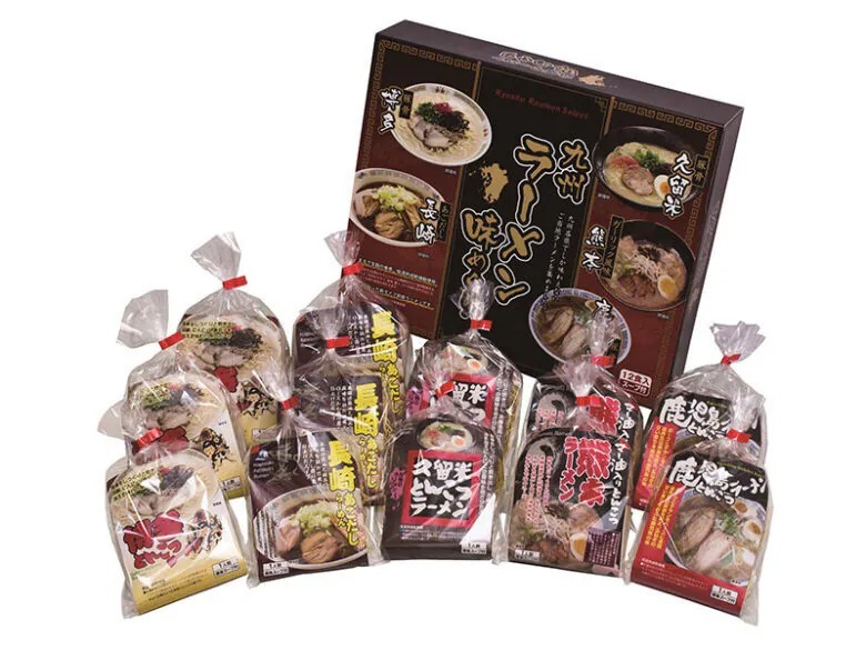 【直播】AN111803 日本製九州拉麵巡禮套裝 (5味*12入)