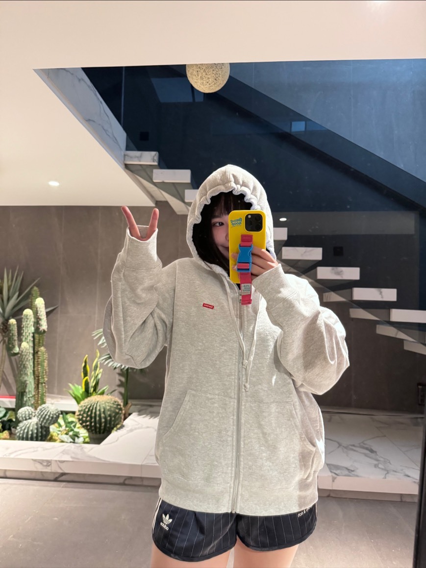 Supreme 小LOGO 連帽外套