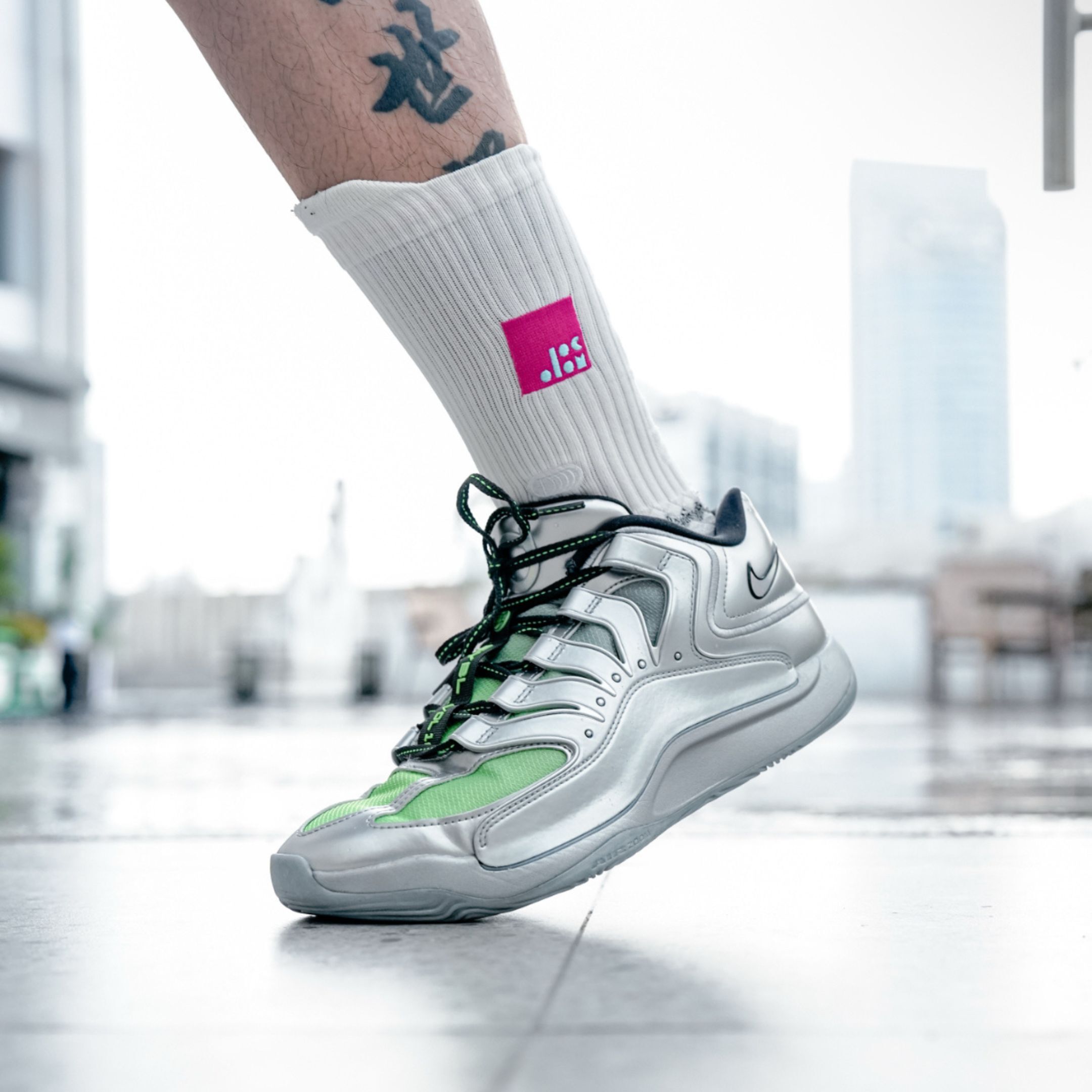 NICEDAY 代購 NIKE KD18 EYBL EP 杜蘭特 金屬 銀綠 氣墊 實戰 緩震 透氣 籃球鞋 IF2518-001