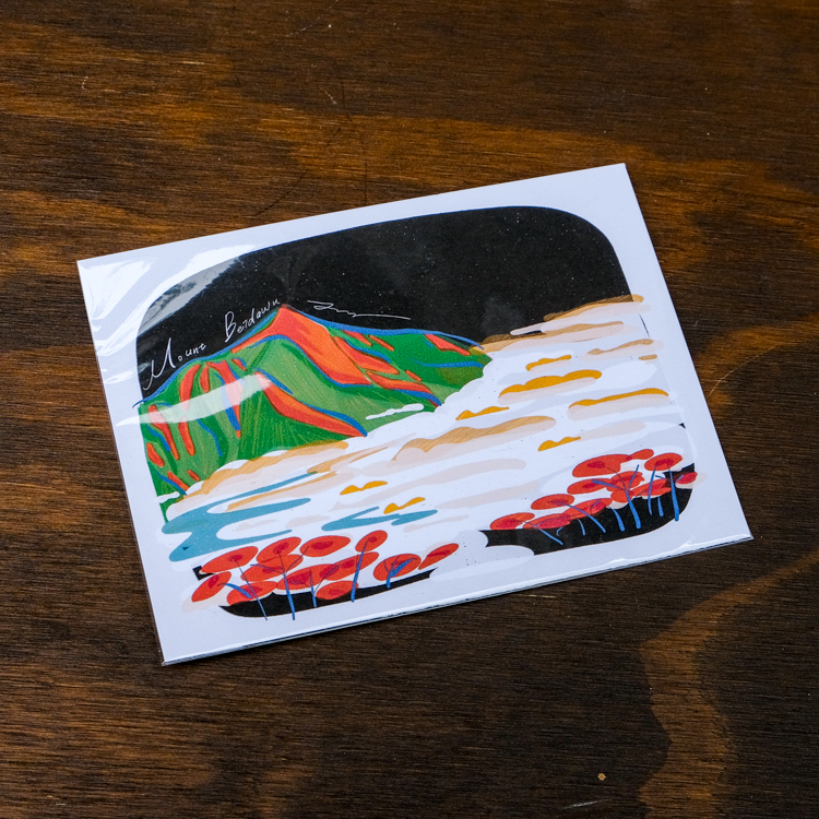 SP｜Aaartistlife旅遊插畫｜印刷品｜台灣五嶽｜北大武山