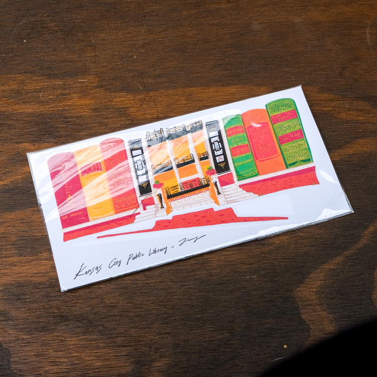 SP｜Aaartistlife旅遊插畫｜印刷品｜Kansas City public library
