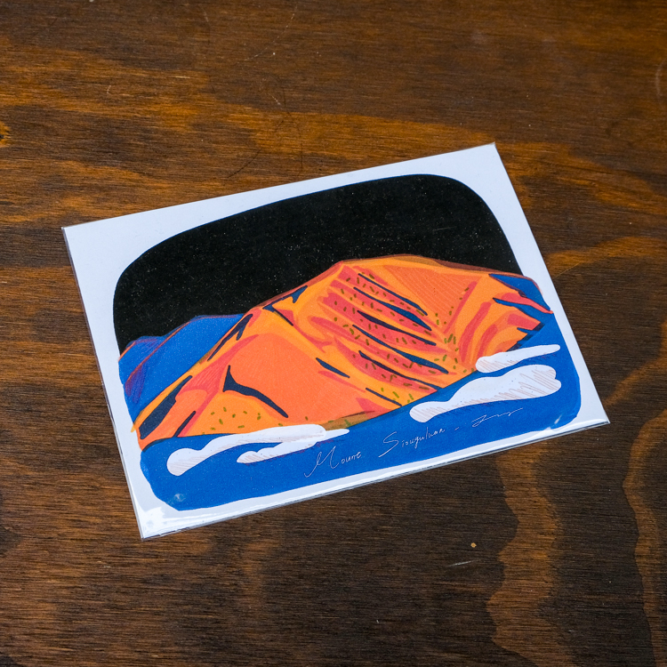 SP｜Aaartistlife旅遊插畫｜印刷品｜台灣五嶽｜秀姑巒山