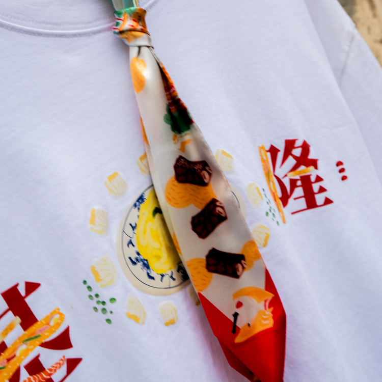 SP｜Aaartistlife旅遊插畫｜領巾｜桃園款