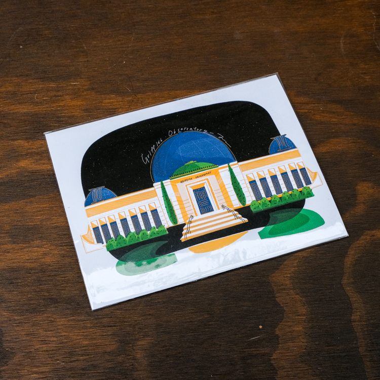 SP｜Aaartistlife旅遊插畫｜印刷品｜格里菲斯天文台