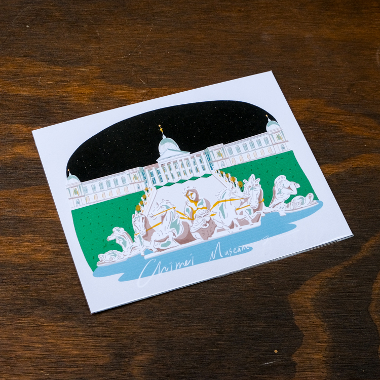 SP｜Aaartistlife旅遊插畫｜印刷品｜台南奇美博物館