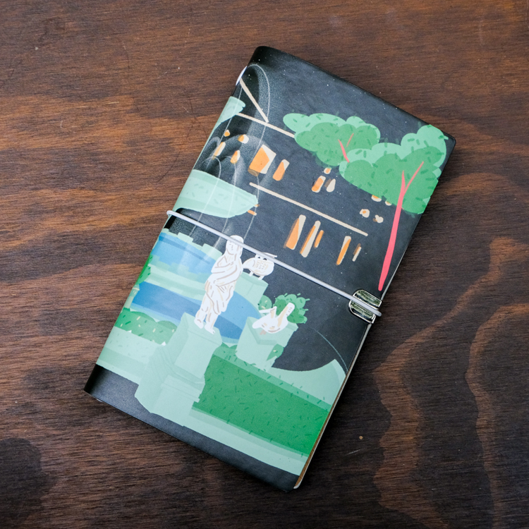 SP｜Aaartistlife旅遊插畫｜旅行手帳｜巴洛克花園