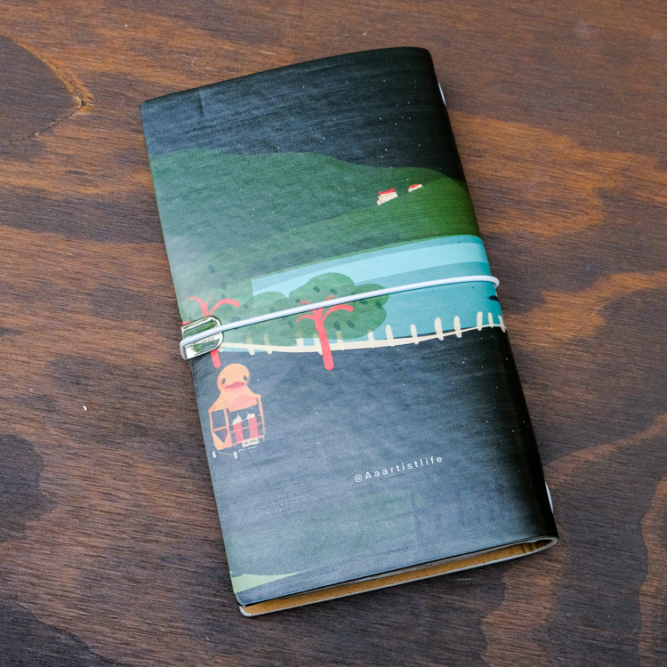 SP｜Aaartistlife旅遊插畫｜旅行手帳｜宜蘭梅花湖