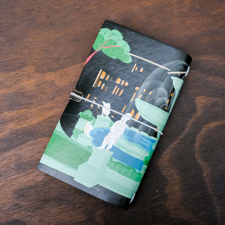 SP｜Aaartistlife旅遊插畫｜旅行手帳｜巴洛克花園