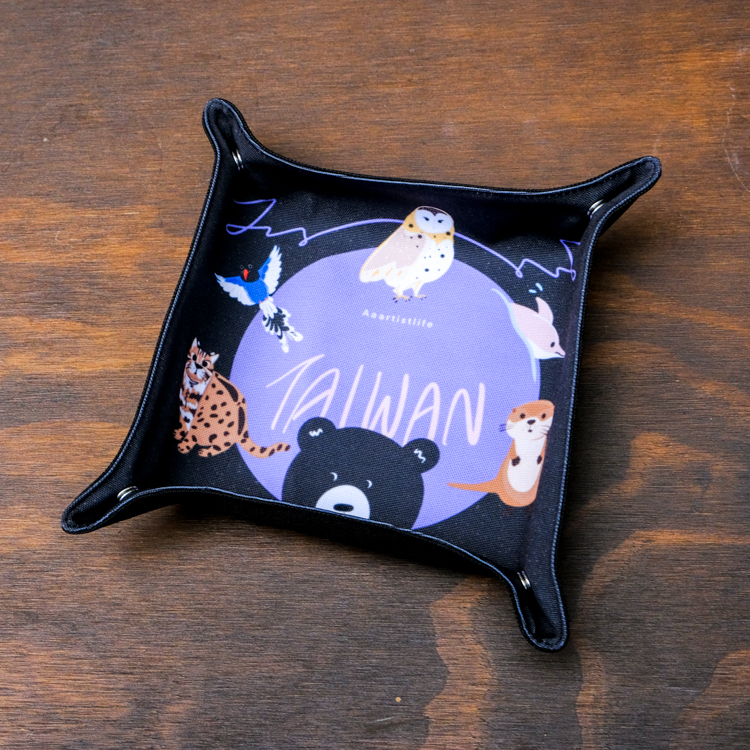 SP｜Aaartistlife旅遊插畫｜置物盤｜臺灣動物
