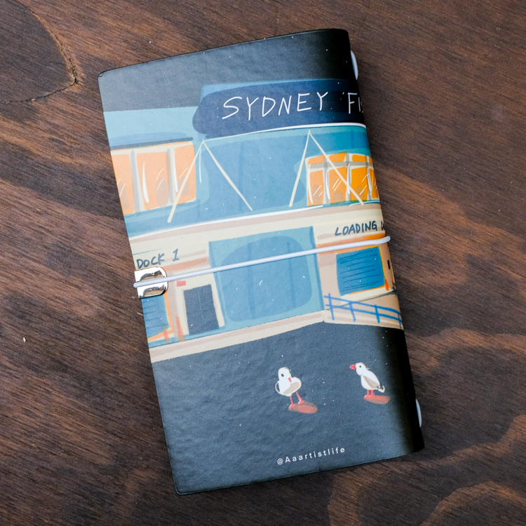 SP｜Aaartistlife旅遊插畫｜旅行手帳｜雪梨魚市場