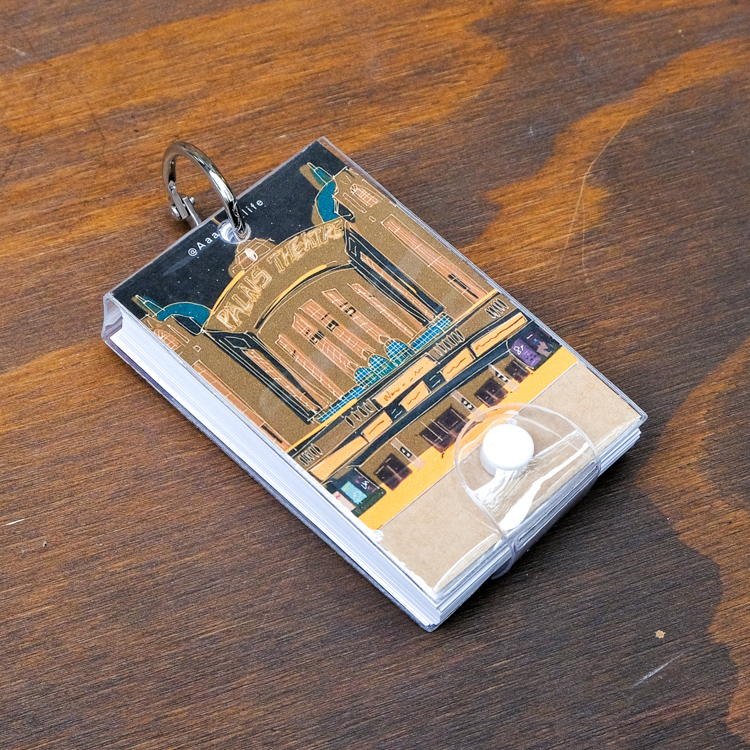 SP｜Aaartistlife旅遊插畫｜口袋筆記本｜筆記本｜Palais theater