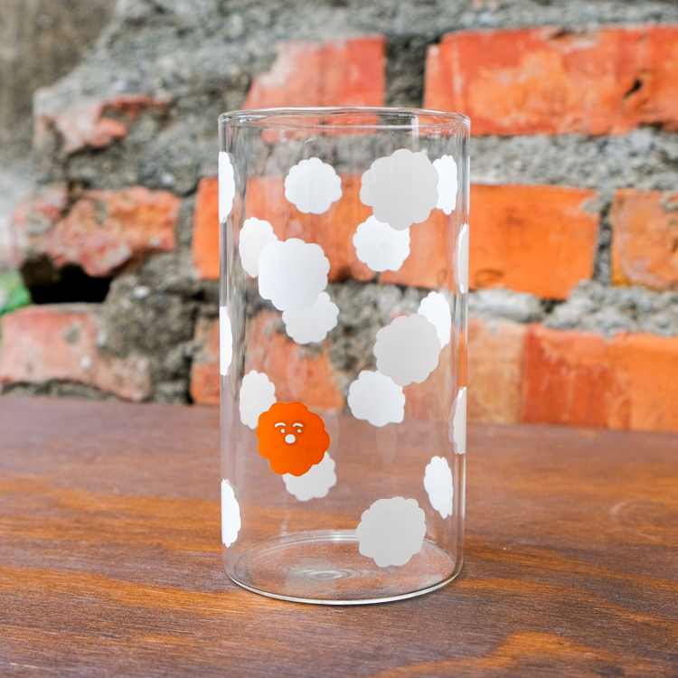 miii｜玻璃杯｜爆米花狗狗