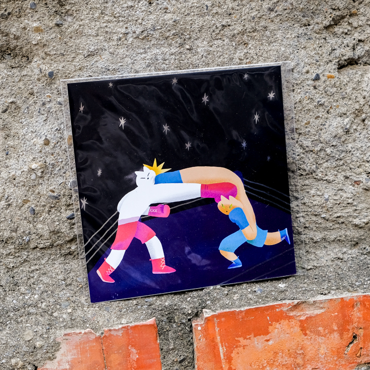 miii｜明信片｜反擊拳