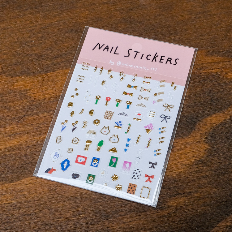 miii｜美甲貼｜金色亮晶晶款