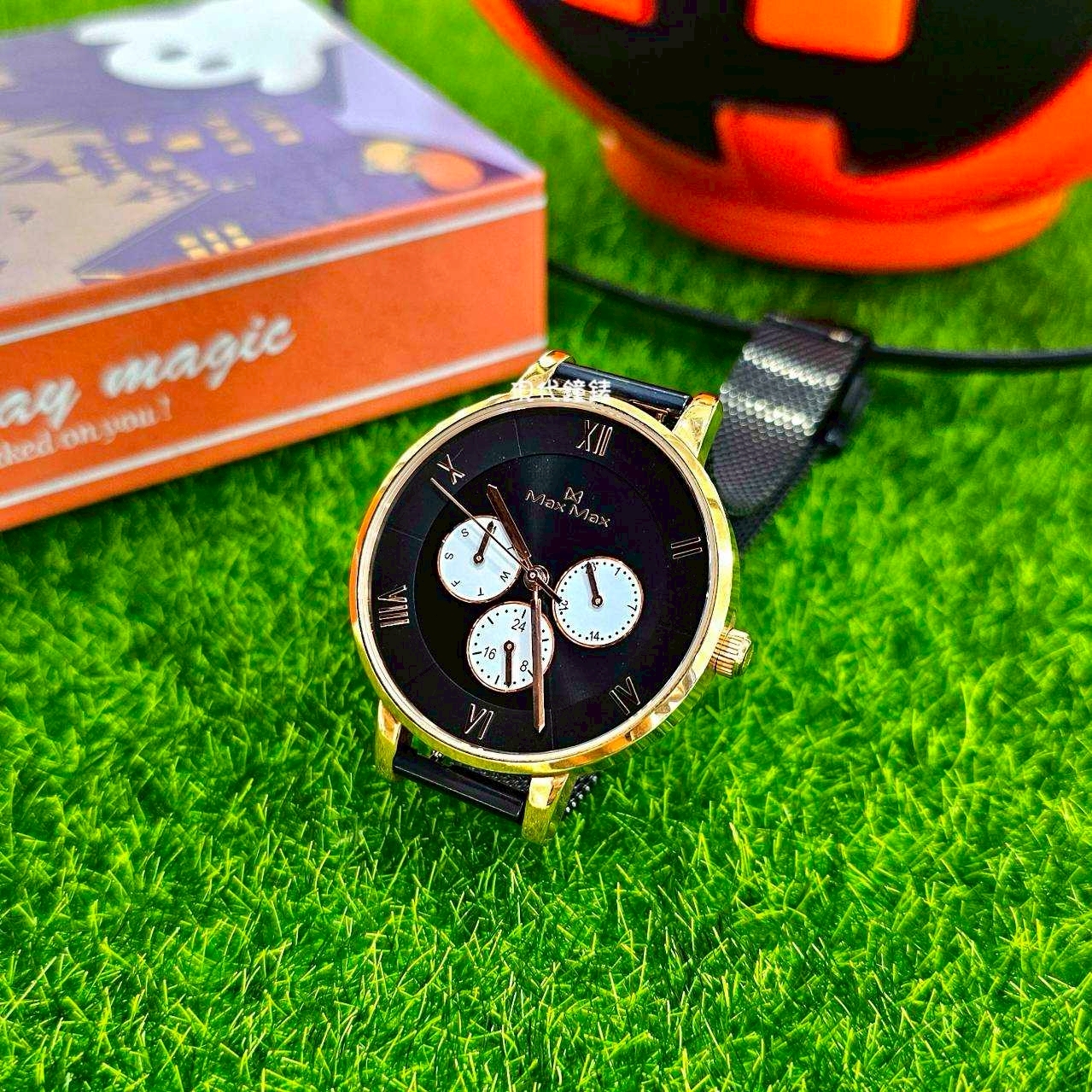 【Max Max】浮雕之匠•雅黑領域MAS7024-1 38mm 現代鐘錶