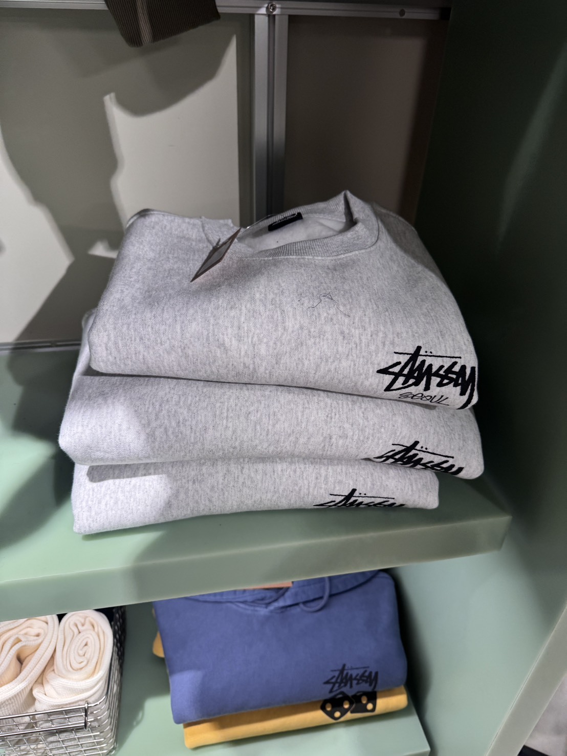 Stussy 首爾限定 大學TEE