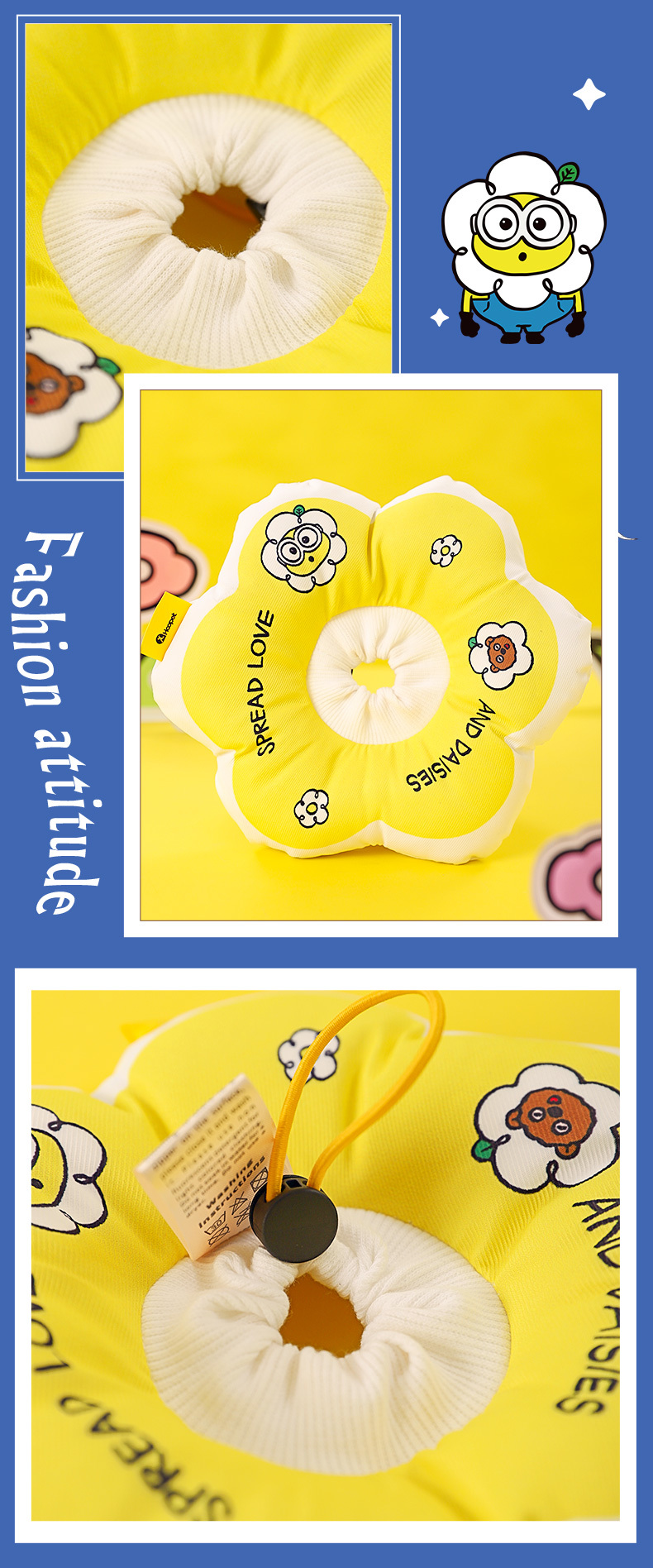 minions伊麗莎白頸圈