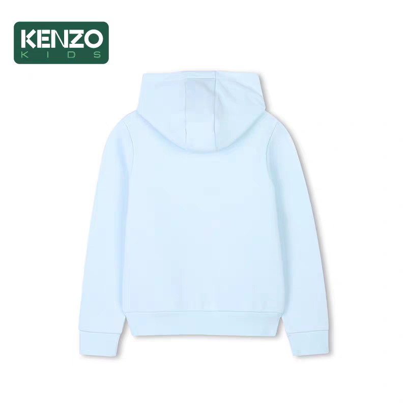 Kenzo Kids 粉藍色 大象 有帽衛衣