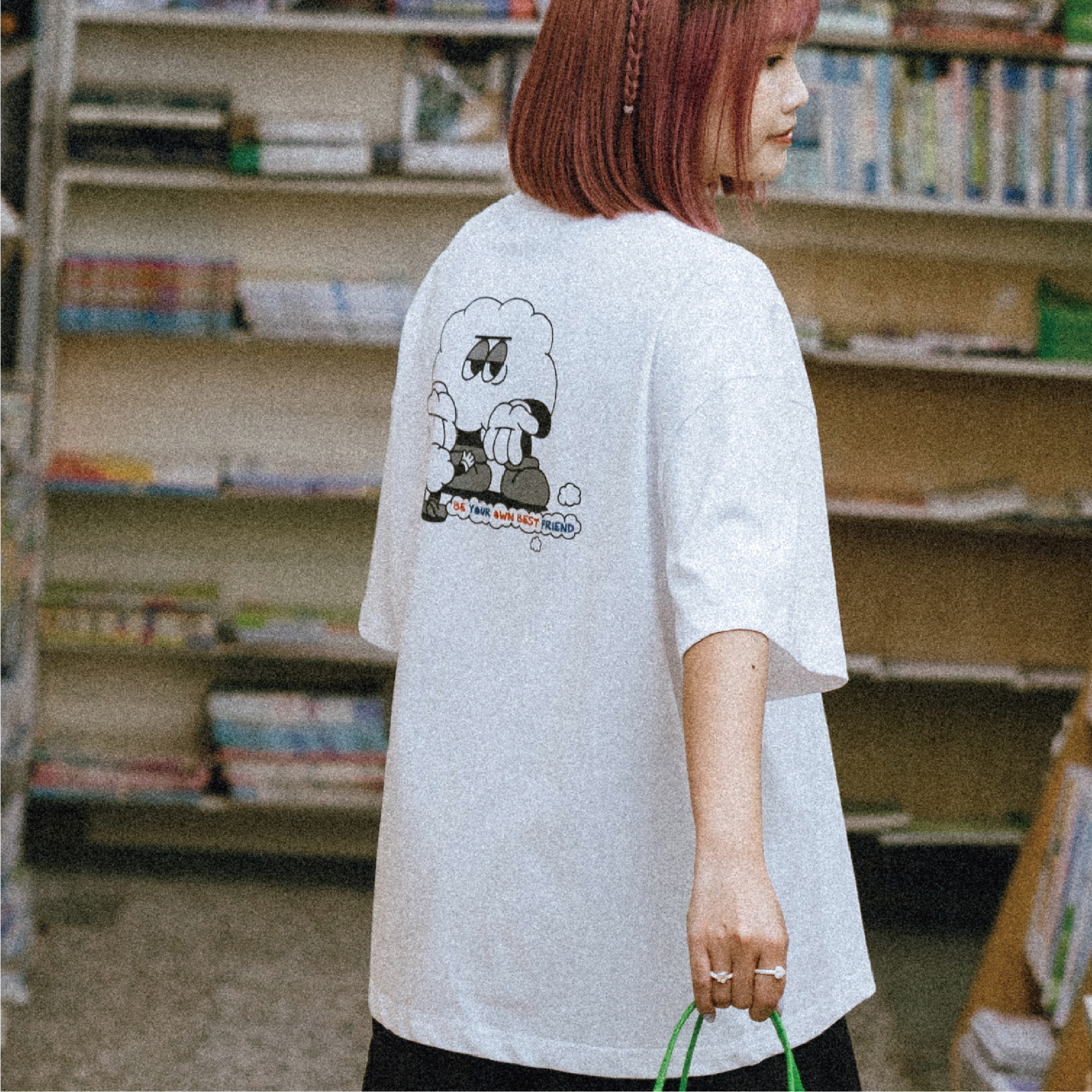 WODEN® x EMUDY TTF The Best Friend Tee 最好朋友插畫短Tee