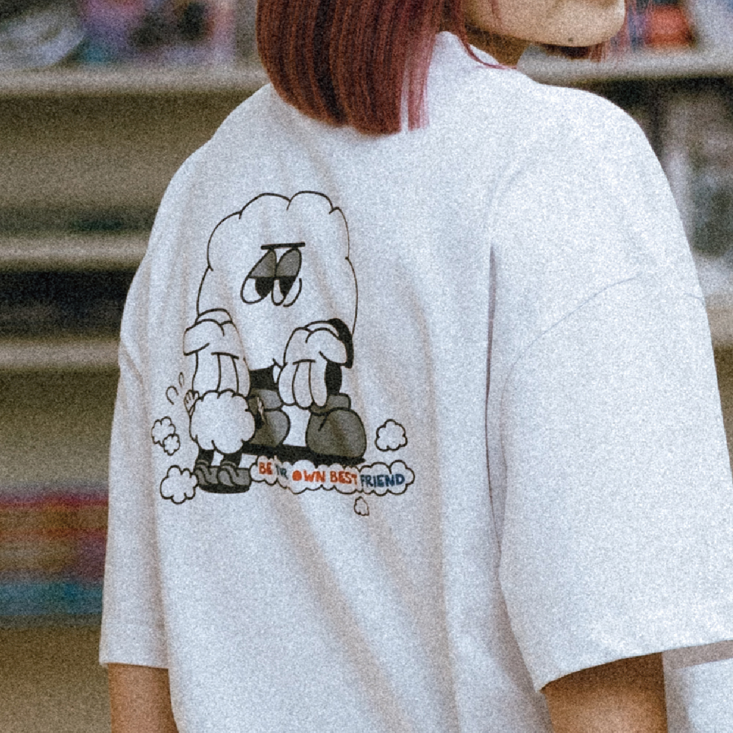WODEN® x EMUDY TTF The Best Friend Tee 最好朋友插畫短Tee