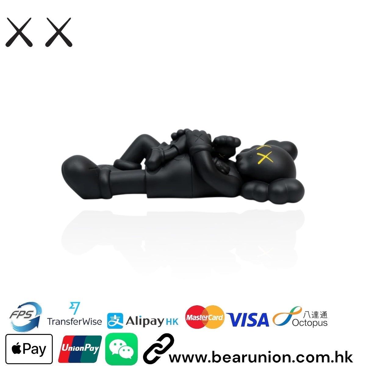 🎏預訂🎏KAWS HOLIDAY SINGAPORE Figure Black