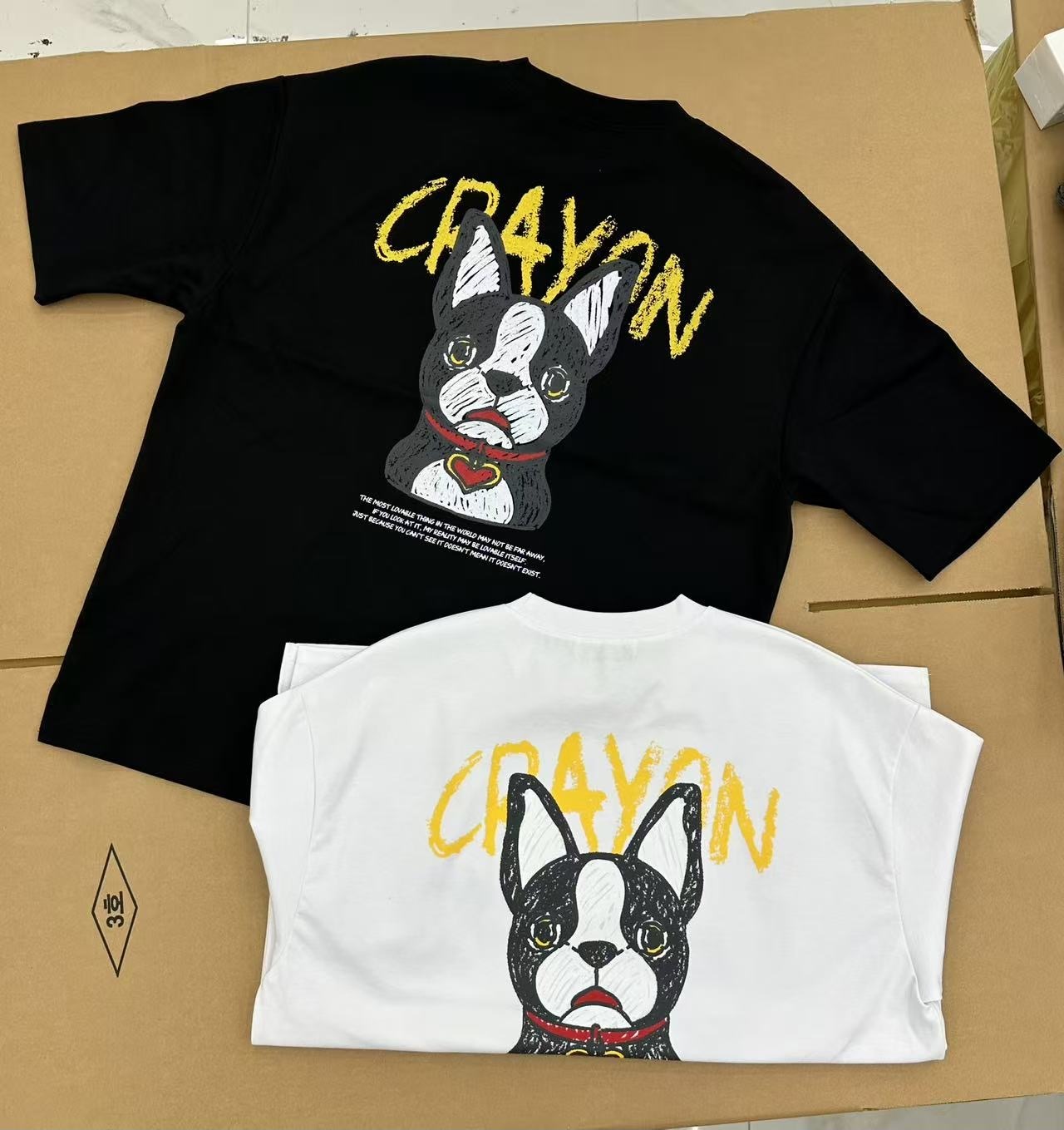 🇰🇷 韓國  BARON 休閒小狗印花時尚百搭T-Shirts（K11 BA787）