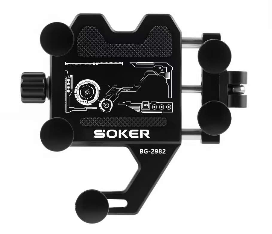 SOKER 抗震鋁合金手機架 （可旋轉）