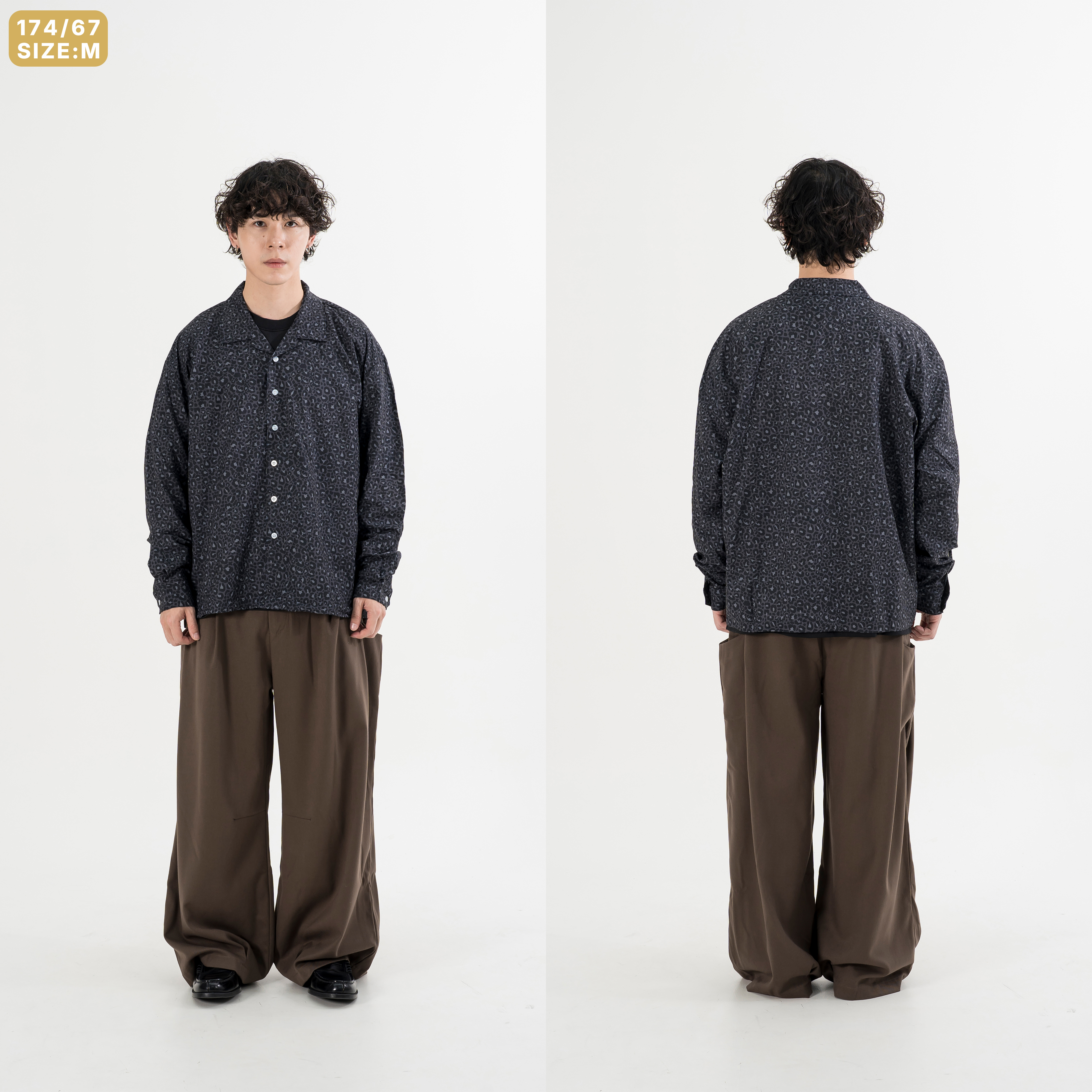 AGILITY x GOLDEN JAGUAR / Leopard Print Shirt 金錢豹 豹紋襯衫 [AG-GJ-3]