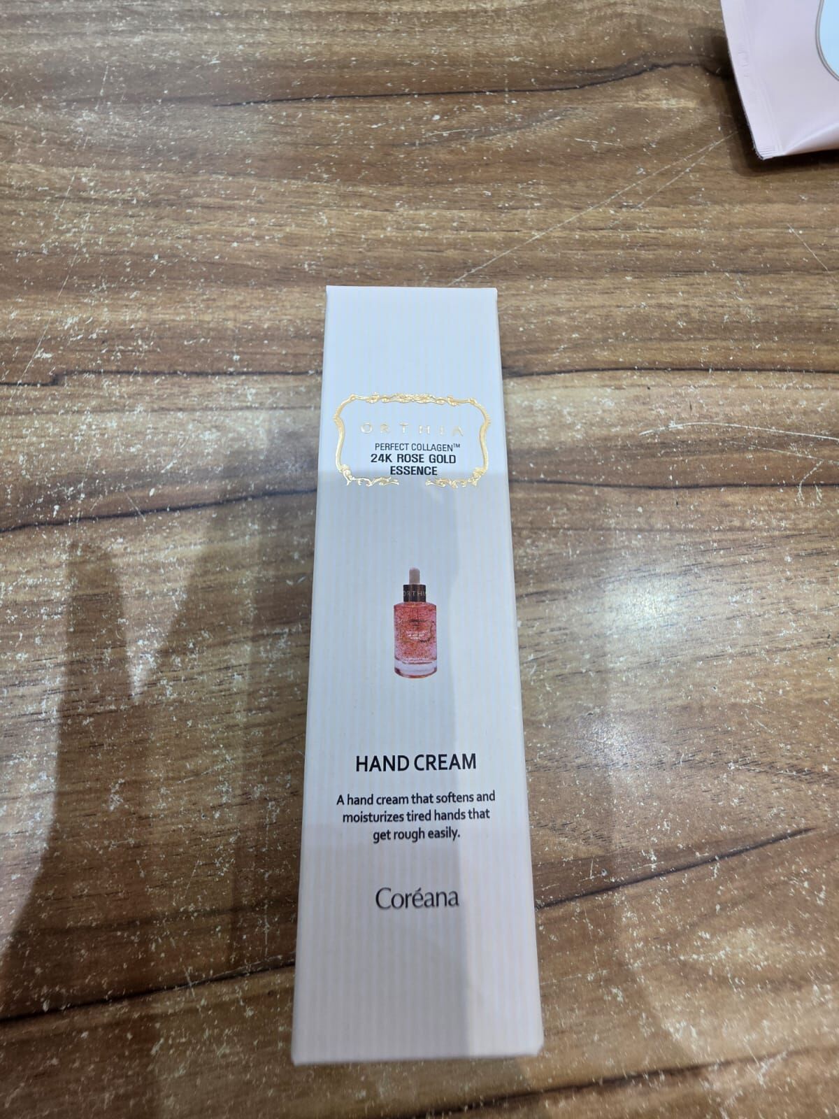 KE1503   高麗雅 娜 Orthia 完美膠原蛋白 24K 玫瑰金精華護手霜 $39/2支