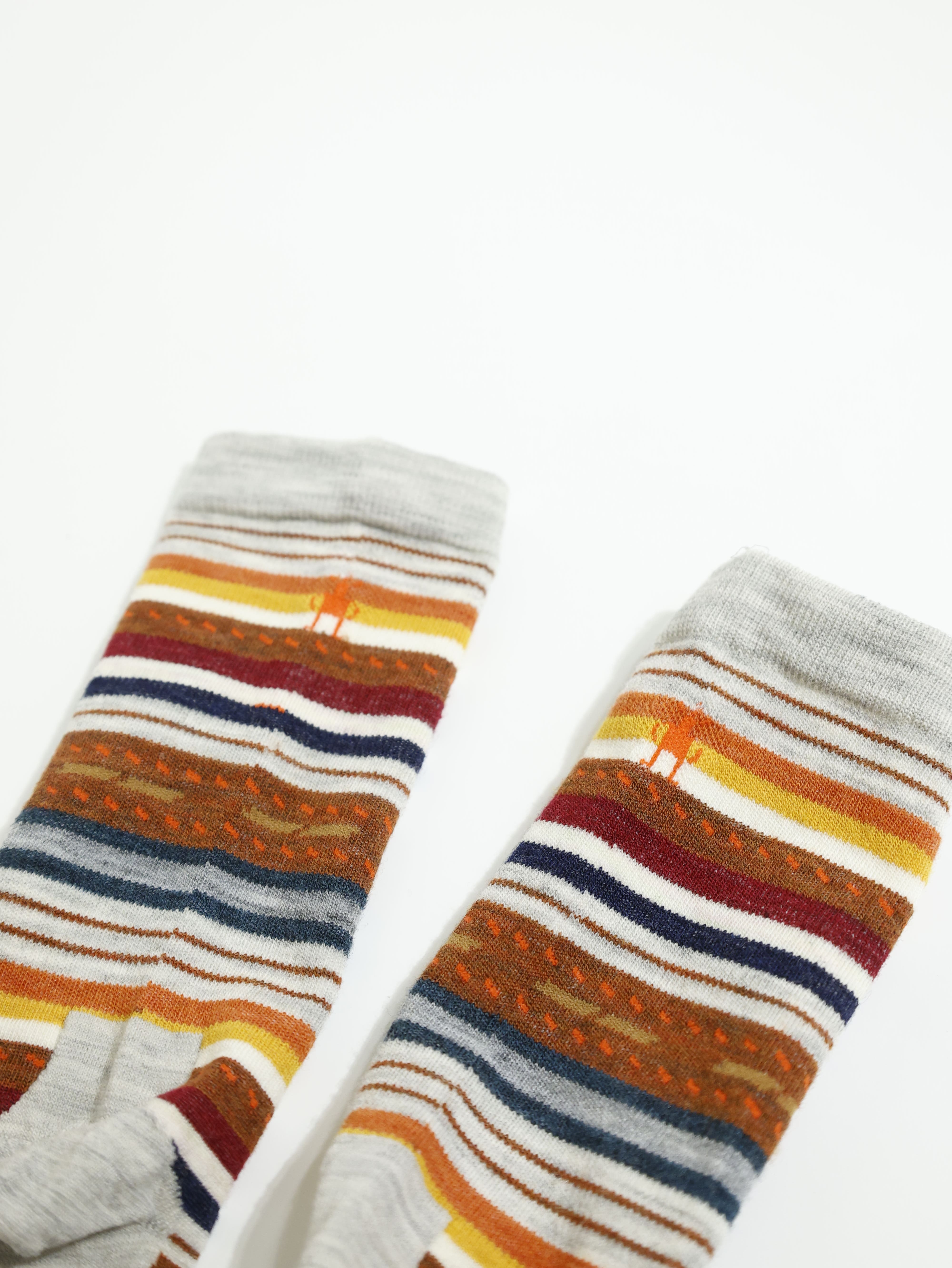Smartwool 羊毛襪 日著中長襪 瑪格麗特條紋 塵灰色 SW002091069