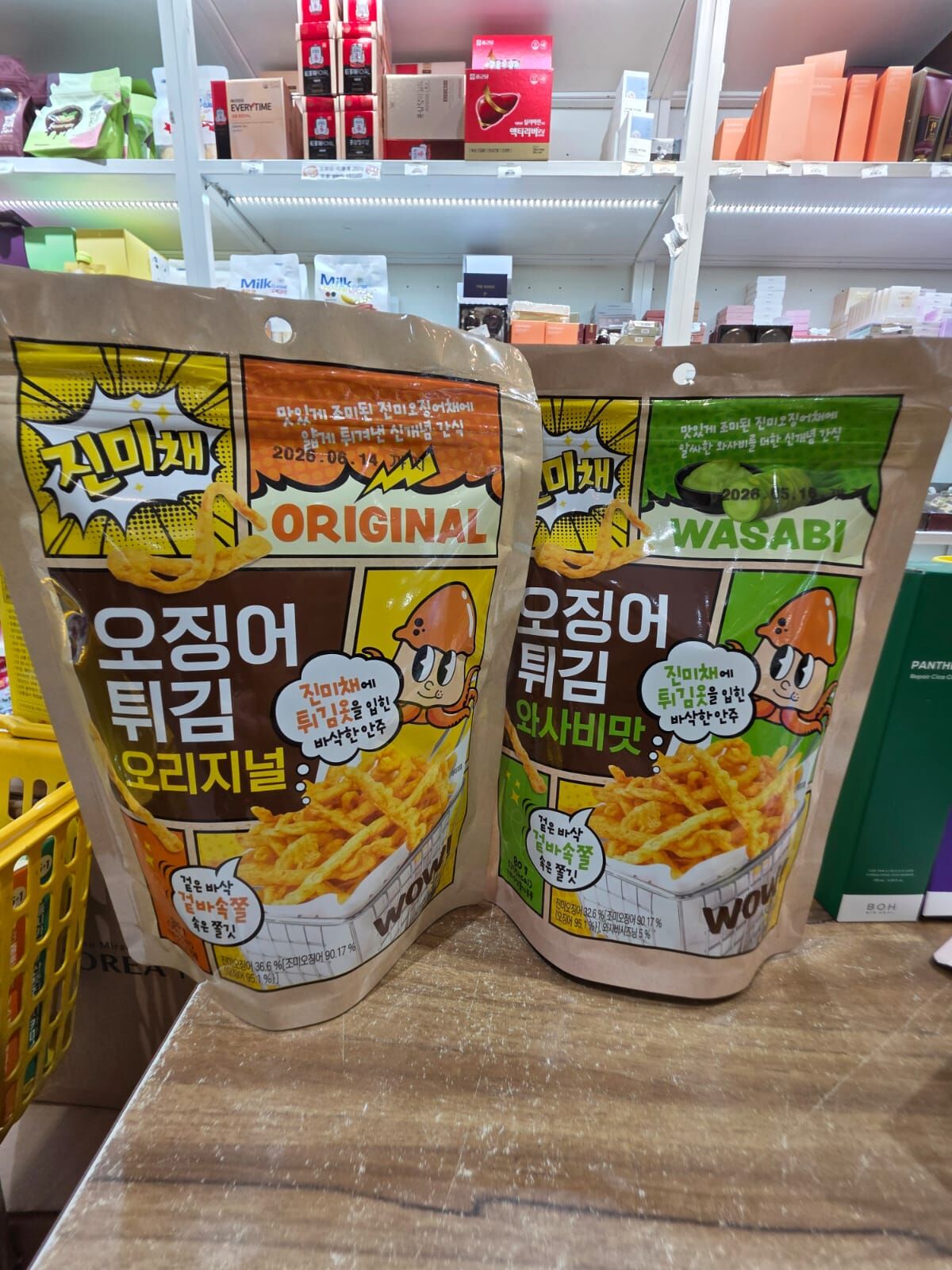 KE1508  昌韓國 Wow 香脆炸魷魚條