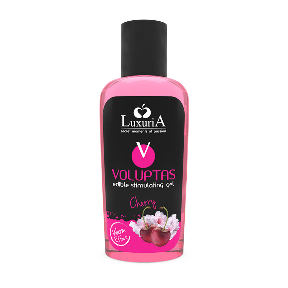 意大利 Luxuria Voluptas 食用溫感按摩潤滑液 (櫻桃味) 100ml